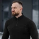 Термосорочка фліс M-Tac Delta Hex Black (L) Level 2 70037002-L - изображение 12