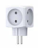 Сетевой фильтр разветвитель тройник 4 евро розетки Ldnio 3680W/16A Белый - зображення 3