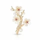 Брошь BROCHE бижутерия Цветы Сакуры золотистая BRBF115332 - изображение 1