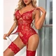 Комплект белья Кружево L-XL Красный (2/52) - изображение 1
