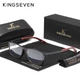 Очки компьютерные Blue Blocker для мужчин и женщин KINGSEVEN 81306 Red Black - изображение 1