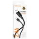 Кабель USB Borofone BX111, MicroUSB, 2.4A, 1m, Черный - изображение 4