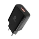 Мережевий зарядний пристрій Ridea RW-11111 Element, MicroUSB, 2.1A, Чорний - зображення 3
