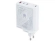 Мережевий зарядний пристрій Remax RP-U106, 140W, 2C+1A, GaN, Білий - зображення 2