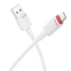 Кабель USB Borofone BX110, MicroUSB, 2.4A, 1m, Белый - изображение 3