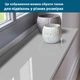 Покриття для столу, м'яке скло з фотопринтом, світло-сірого кольору, 1,2 мм (600х1000) (МСПБ-2-tx_grey072) - зображення 4
