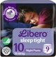 Подгузники-трусики Libero Sleep Tight размер 10 35-60 кг 9 шт (7322541180816) - изображение 1