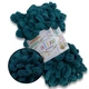 Alize Puffy № 426 Кобальт, 100г/9м – Ализе Пуффи, плюшевая пряжа с готовыми петлями для вязания руками пледов, игрушек и аксессуаров - изображение 1