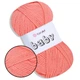 Пряжа YarnArt Baby, Оранж No622 100% акриловая детская нитка для игрушек, пинеток, пледов, одежды, вязания спицами и крючком - изображение 1