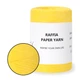 Пряжа Raffia Paper Yarn, Лимонно-жовтий №59: 200г 240м. Нитка для в'язання, 100% папір, Рафія Пейпер Ярн. - зображення 1