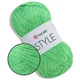 Пряжа YarnArt Style, Мята №663 нитка для вязания летняя: Хлопок с вискозой 50 г, 185 м - изображение 1