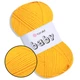 Пряжа YarnArt Baby, Подсолнух №586, 100% акриловая детская нитка для игрушек, пинеток, пледов, одежды, для вязания спицами и крючком - изображение 1