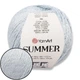 YarnArt Summer, Серо-голубой №50, летняя пряжа для вязания спицами и крючком, 100 г / 350 м, хлопок с вискозой - изображение 1