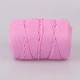 Шнур для макраме Popyarn Macrame XL, Світло-рожевий №426, 250 г / 125 м, 100% поліпропілен - для в'язання сумок, килимків, кошиків, панно, декору - зображення 3