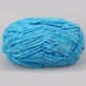 Плюшевая пряжа Premium Yarn Baby Love, Бирюза №326, 100% полиэстер, 100г/120м, для вязания игрушек, детской одежды, пледов, амигуруми - изображение 3