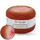 YarnArt Flowers Alpaca, №414 – полушерстяная пряжа 250 г / 940 м, альпака с акрилом, градиентное секционное окрашивание для палантинов, кардиганов - изображение 1