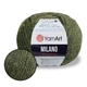 YarnArt Milano, Хаки №874– полушерстяная пряжа с альпакой, вискозой и акрилом, 50 г / 130 м, для шапок, жилетов и демисезонных изделий - изображение 1