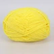 Пряжа Milk Cotton Желтый №72, хлопок с молочным акрилом для вязания, мягкая детская пряжа 50г/100м для вязания игрушек и одежды - изображение 3