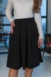 Жіноча пишна спідниця зі складочками LadyLike 50 Чорний (ll2072600010442) - изображение 2