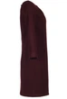 Жіноча тепла сукня із защипами LadyLike 50 Бордовий (ll2102800007444) - зображення 7