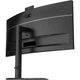 Монітор 34" AOC CU34E4CW WQHD VA 120Гц 2xHDMI DP USB-C RJ-45 USB-hub HAS колонки камера Чорний - зображення 8