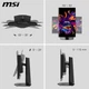 Монитор игровой 27" MSI MAG 272UP QD-OLED X24 3840x2160 240 Гц 250 кд/м² Black - изображение 6