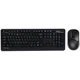 Бездротовий комплект клавіатура та миша A4Tech FG1012S 2.4 ГГц Black (FG1012S Black) - зображення 1