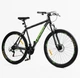 Велосипед Спортивний 29 дюймів Corso Leader LD-800 обладнання Shimano сталева рама 21 дюймів 21 швидкість. Black and Green (176388) - зображення 2