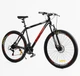 Велосипед Спортивный 29 дюймов Corso Leader LD-300 оборудование Shimano стальная рама 21 дюймов 21 скорость. Black and Red (176556) - изображение 2