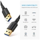 Дата кабель USB 3.0 AM/AM 0.5m US128 black Ugreen (10369) (324767) - изображение 2