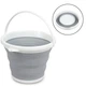 Туристичне складане відро, 5 л Cіліконове відро Сollapsible Bucket - зображення 1