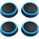 Накладки на стики Thumb Grips 4-pack для PS4/PS5/Xbox Black Blue [122998] - изображение 2