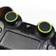 Накладки на стики Thumb Grips 4-pack для PS4/PS5/Xbox Black Green [122997] - изображение 2