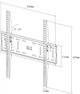 Кронштейн настінний X-Digital STEEL ST315 чорний (5988309) - изображение 1
