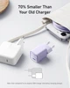 Мережевий зарядний пристрій Anker PowerPort 511 Nano III - 30W USB-C білий (6895040) - изображение 2
