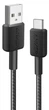Кабель Anker 322 USB-A to USB-C - 0.9m Nylon чорний (6926987) - изображение 1