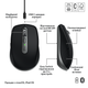 Миша Logitech MX Anywhere 3S for Ma, Space сірий (910-006947) (6998415) - изображение 6