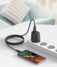 Кабель XO NB235 Zebra Series Braided USB-A to Micro - 1m (черный) (6974583) - изображение 1