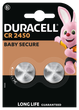 Спеціальна літієва батарейка типу «таблетка» Duracell 2450 3V (CR2450), 2 шт. в упаковці (7091712) - зображення 2