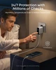 Сітчастий зарядний пристрій Anker GaN Charger 100W, 2xUSB-C PD & 1xUSB-A w Display and Cable сріблястий (7232957) - зображення 7