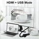 Камера с телеобъективом 5-50 мм HDMI 4K - изображение 3