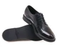 Туфлі комфорт чоловічі IKOS 473-9/BLACK+RED LEATHER 42 Чорний - зображення 5