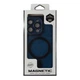 Чохол TPU+PC Magnetic Matte Camera Lens with Magsafe для iPhone 16 Pro Dark Blue - изображение 2
