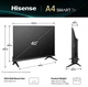 Телевізор Hisense діагональ 40" FHD 40A4Q - изображение 2