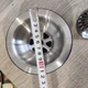 Выпуск/слив/донный клапан для кухонной мойки Disfact LS-02 (115mm) Серебристый Матовый - зображення 3