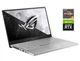 Ігровий ультрабук Asus ROG Zephyrus G14 GA401QM White / 14" (1920x1080) IPS / AMD Ryzen 9 5900HS (8 (16) ядер по 3,0 - 4,6 ГГц) / 16 ГБ DDR4 / 512 ГБ SSD / nVidia GeForce RTX 3060, 6 ГБ GDDR6, 192-біт б/в - зображення 1