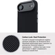 Чехол для смартфона Apple iPhone Air ArmorStandart LikeCarbon2 MagCase Kevlar/Black (ARM88380) - изображение 7