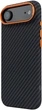 Чехол для смартфона ArmorStandart LikeCarbon2 SE MagCase для Apple iPhone Air Black/Orange (ARM89155) - изображение 5