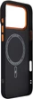 Чехол для смартфона ArmorStandart LikeCarbon2 SE MagCase для Apple iPhone 17 Pro Max Kevlar/Black/Orange (ARM89165) - изображение 4