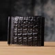 Зажим из натуральной кожи крокодила CROCODILE LEATHER 12х 8,5 см 000346582 - изображение 9
